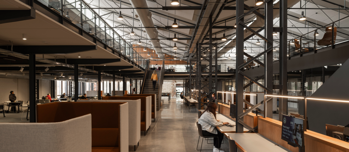 The University of Notre Dame Student Hub, Fremantle, Western Australia - A Education, Science & Research project for University of Notre Dame Australia by Hames Sharley