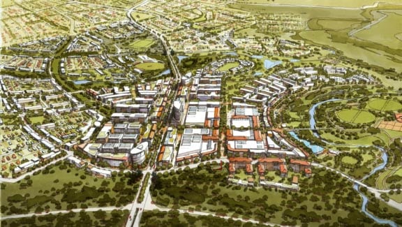 Artist's impression of Ecco Ripley. Retail & Town Centres. Urban Development