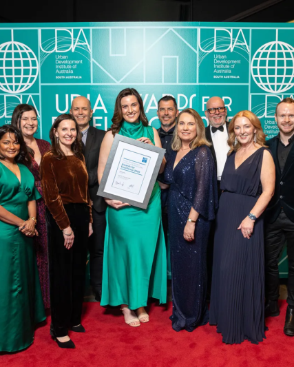 Hames Sharley News Article: Madeleine Steele recognised as an outstanding young leader at the UDIA SA Awards