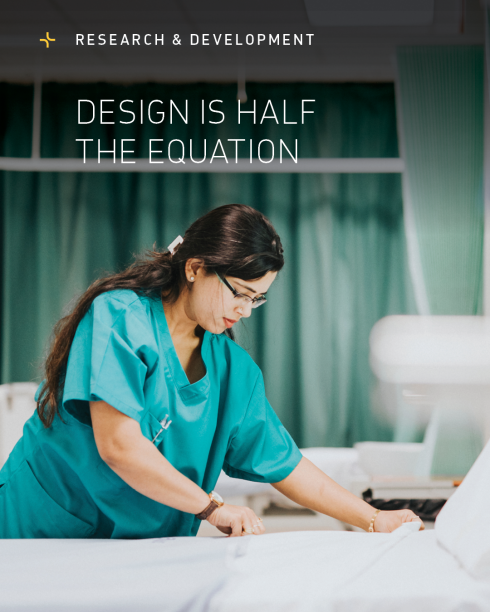 Thumbnail for the article 'Rethinking ICU environments through protocol-design symbiosis' by Research & Development & Edward Litton