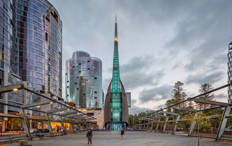 Perth Bell Tower, Western Australia | Public Architecture by Hames Sharley