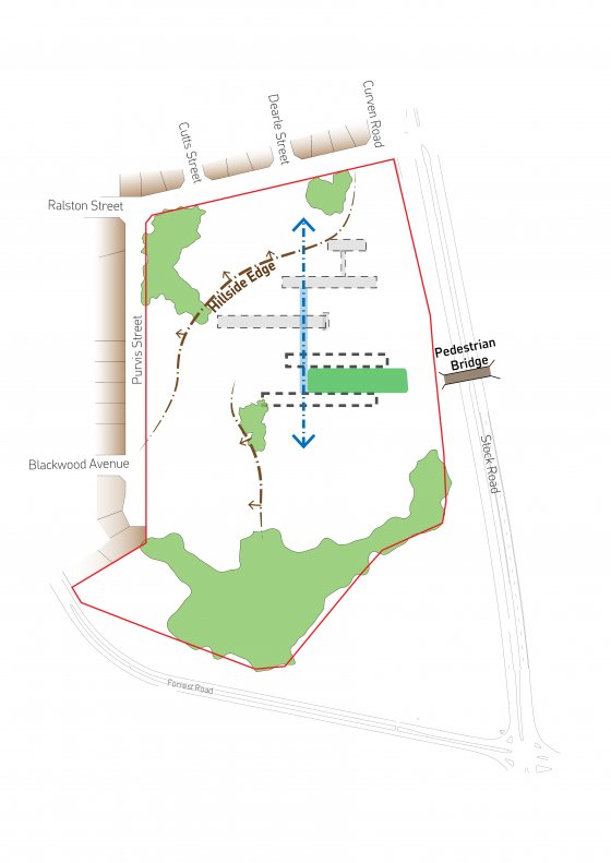 Site character plan, OneOneFive Hamilton Hill