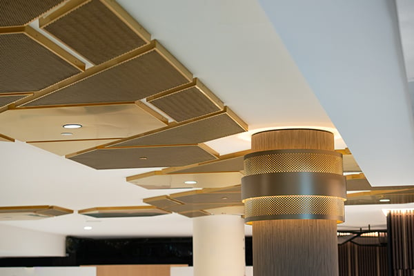 Attention-catching feature ceilings - Rundle Mall Plaza, Adelaide